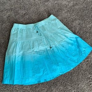 Gap skirt blue ombré